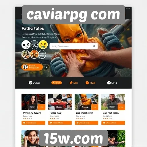Interface do CaviarPG é acessível e intuitiva