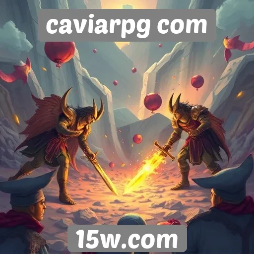 Destaques das mecânicas de jogo no CaviarPG