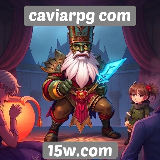 CaviarPG: atualizações constantes e eventos dinâmicos