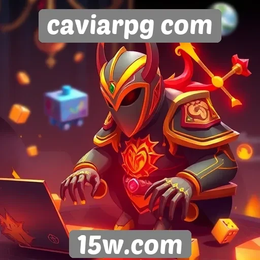 Recursos inovadores do site CaviarPG